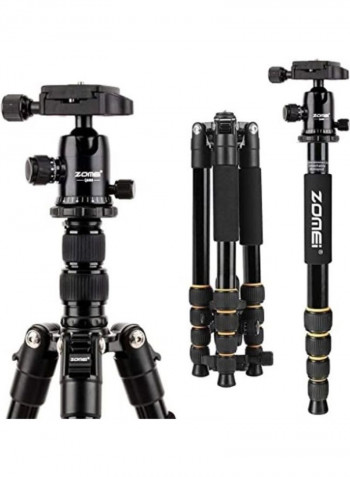 DSLR Camera Complete Tripod Unit Black