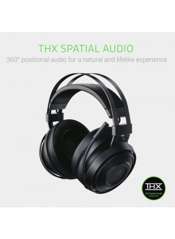 Nari Essential Wireless Over-Ear Gaming Headset Black