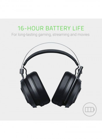 Nari Essential Wireless Over-Ear Gaming Headset Black