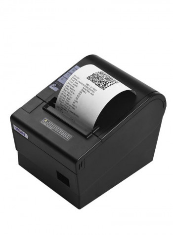 Thermal Receipt Printer Black