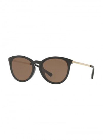 Women's Round Frame Sunglasses - Lens Size: 56 mm