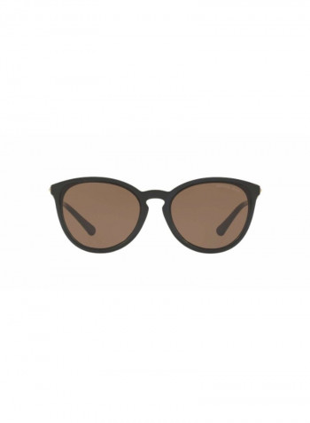 Women's Round Frame Sunglasses - Lens Size: 56 mm