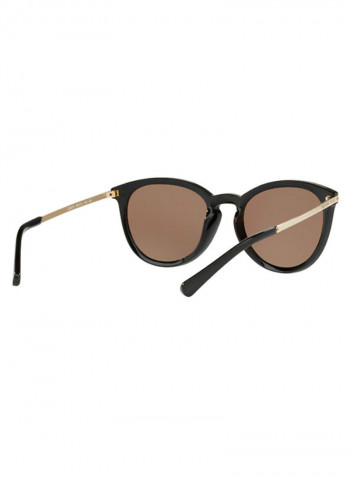 Women's Round Frame Sunglasses - Lens Size: 56 mm