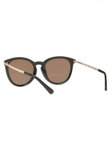 Women's Round Frame Sunglasses - Lens Size: 56 mm