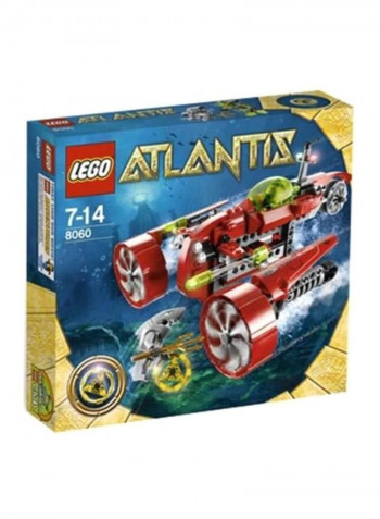 197-Piece Atlantis Typhoon Turbo Sub Building Set 8060 28.2 x 6.4 x 26.2cm
