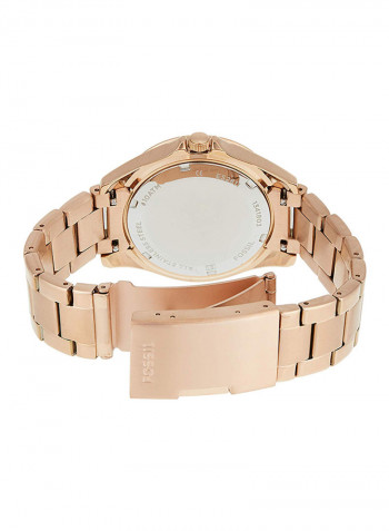 Women's Stainless Steel Analog Quartz Watch ES2811