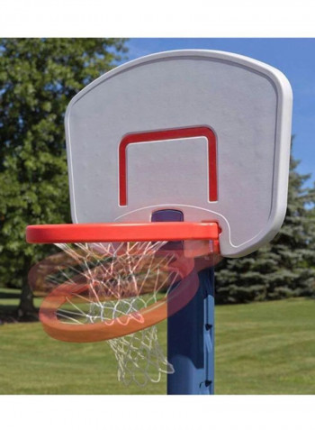 Shootin Hoops Basketball Set 93.35x51.49x155.58cm
