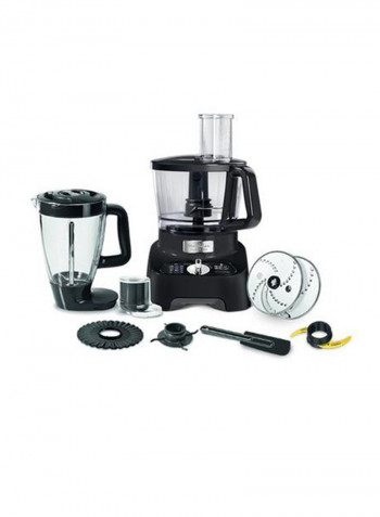 Kitchen Food Processor Machine 1000W 2L 2 l 1000 W FP821827 Black/Clear