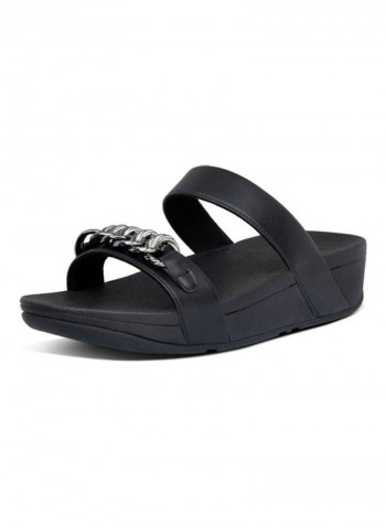 Lottie Chain Slides Black