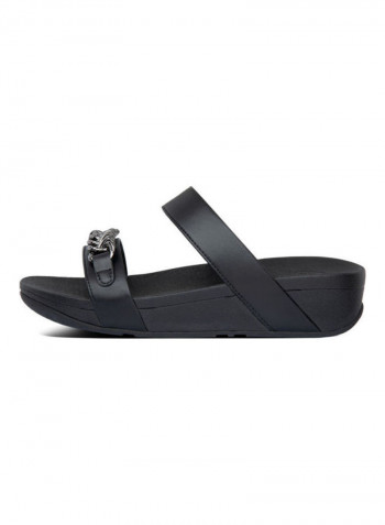 Lottie Chain Slides Black