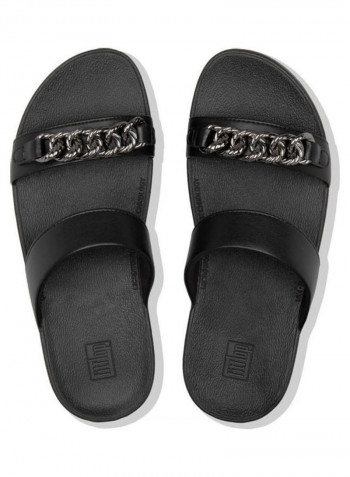 Lottie Chain Slides Black