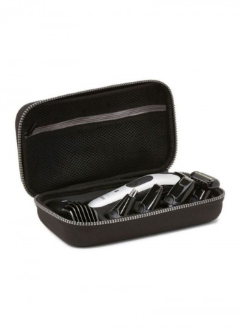 10-In-1 Beard Trimmer And Hair Clipper Black/Silver