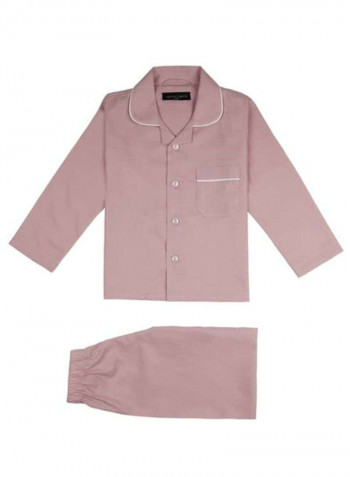 Comfortable Pyjama Set Light Pink