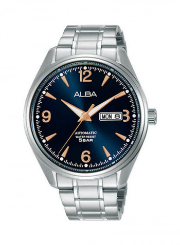 Watch Band 50M Water Resistant Stainless Steel Analog Al4157X1 للرجال