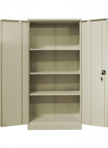 Steel Cupboard for Office Beige
