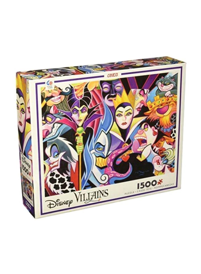 1500-Piece Disney Villains Jigsaw Puzzle Set 3402-2