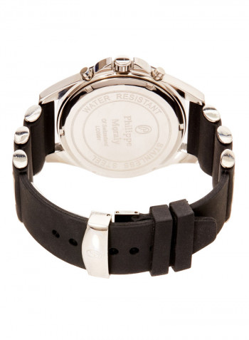 Men's Water Resistant Leather Analog Wrist Watch LC0991WBB
