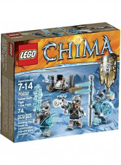 74-Piece Chima Saber-Tooth Tiger Tribe Building Kit