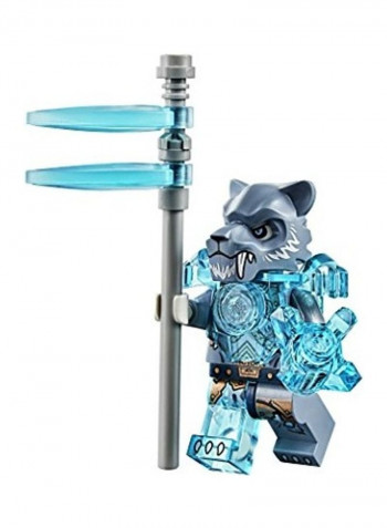 74-Piece Chima Saber-Tooth Tiger Tribe Building Kit