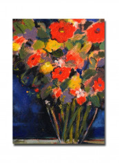 Blue Wall Wall Art Multicolour 18 x 24inch reviews Blue Wall Wall Art Multicolour 18 x 24inch