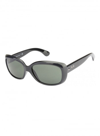 Women's Rectangular Sunglasses - Lens Size: 58 mm