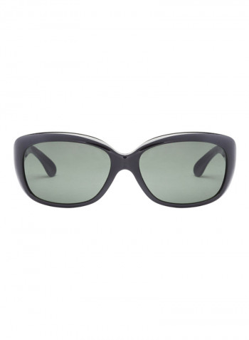 Women's Rectangular Sunglasses - Lens Size: 58 mm