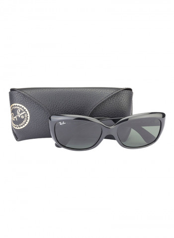 Women's Rectangular Sunglasses - Lens Size: 58 mm