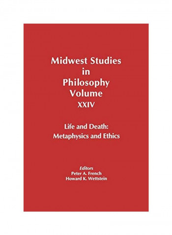 Life and Death: Metaphysics and Ethics Paperback