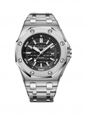 Men's Stainless Steel Quartz Analog Watch NNSB03708004