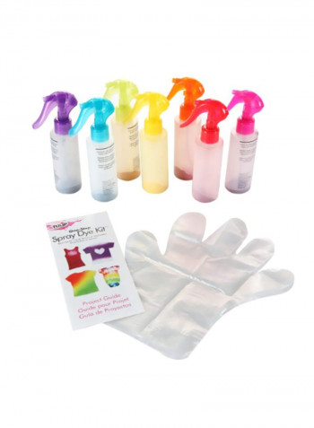 One-Step Spray Dye Kit Multicolour