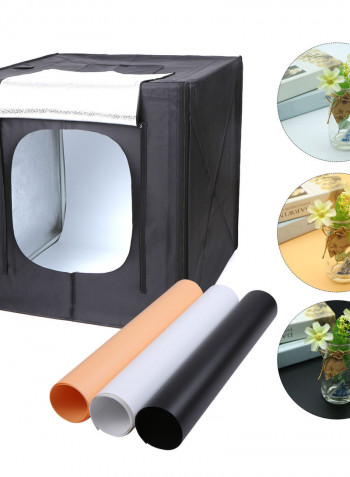 Mini Portable Photography Light Box 60 x  60cm Multicolour