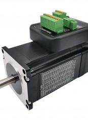 Integrated Closed Loop Stepper Motor Black/Silver/Green 21.00 X 11.00 X 13.00cm