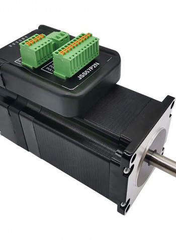 Integrated Closed Loop Stepper Motor Black/Silver/Green 21.00 X 11.00 X 13.00cm
