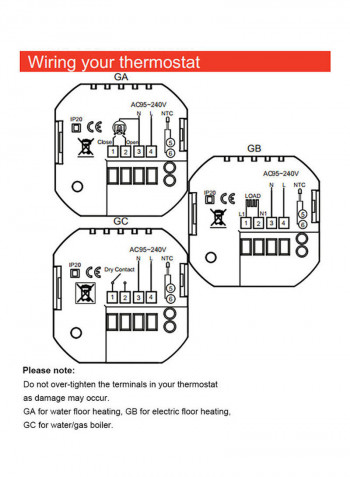 Smart Thermostat Black