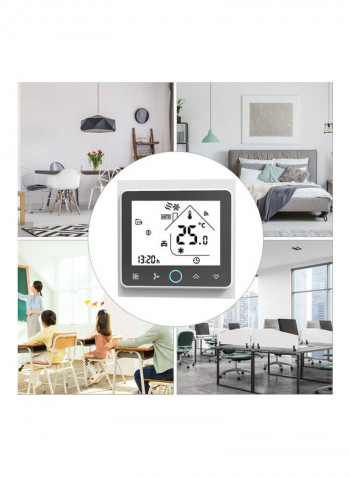 Wi-Fi Smart Thermostat Black