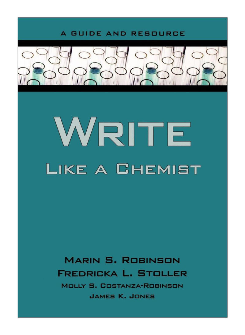 Write Like A Chemist Paperback 1st