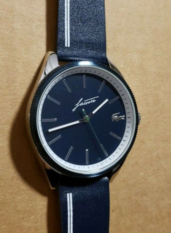 Men's Leather Analog Wrist Watch 2011051