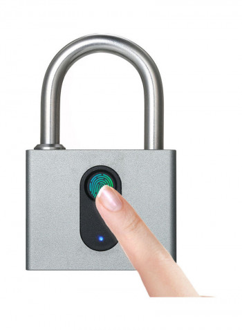 Smart Fingerprint Lock Multicolour 12.5x9x3cm