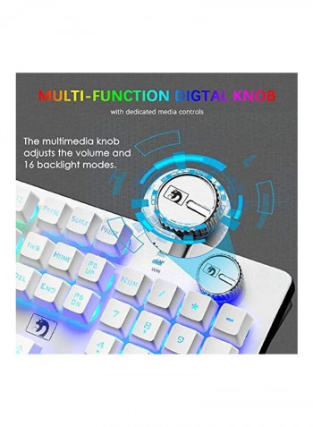 2-Piece LED Gaming Wireless Keyboard And Mouse Set