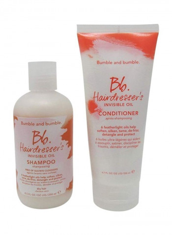 Hairdresser's Invisible Oil Shampoo And Conditioner Set