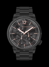 Men's Stainless Steel Strap Chronograph Wrist Watch