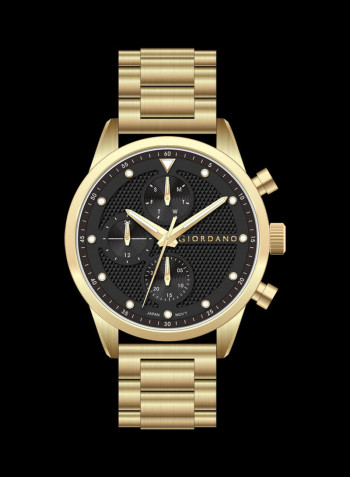 Men's Stainless Steel Waterproof Chronograph Watch