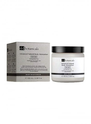 Advanced Natural Body Moisturizer - Pomegranate Noir 100ml