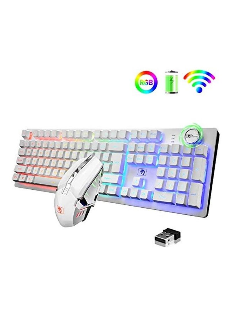 Wireless Gaming Keyboard And Mouse Set