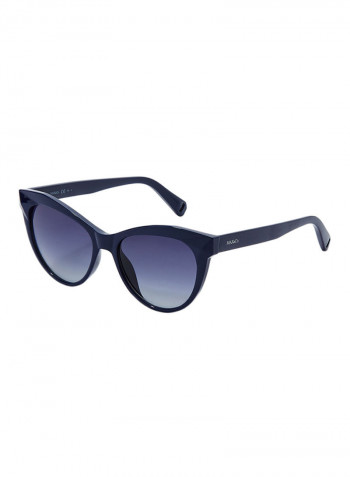 Women's Full-Rimmed Cat Eye Sunglasses - Lens Size: 60 mm