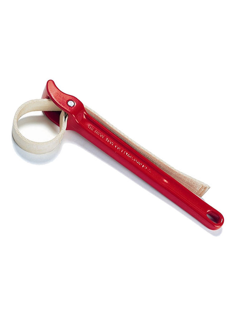 Strap Wrench Red