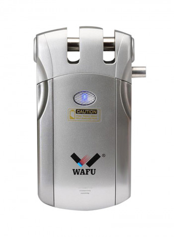 HF-018W WiFi Smart Electronic Smart Door Lock With 2 Remote Control Silver