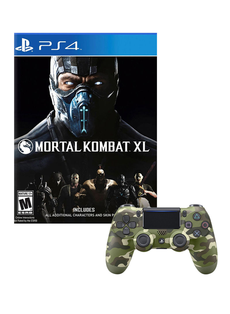 Mortal Kombat XL - Fighting - Region 4 - PlayStation 4 (PS4) With DualShock 4 Wireless Controller - Fighting - PlayStation 4 (PS4)