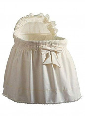 Bassinet Skirt With Hood