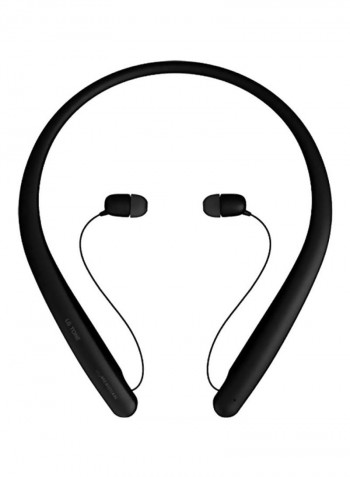 Bluetooth Wireless Stereo Neckband Earbuds Black